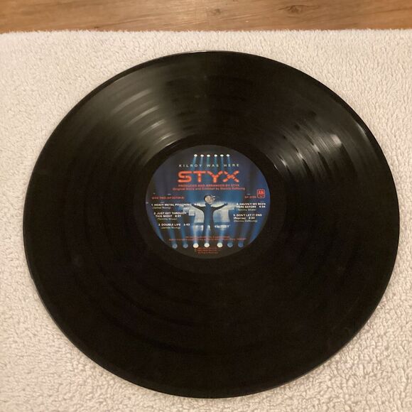 Styx Kilroy Was Here LP Vinyl Record Album 33rpm 1983 Classic Rock - Picture 9 of 11